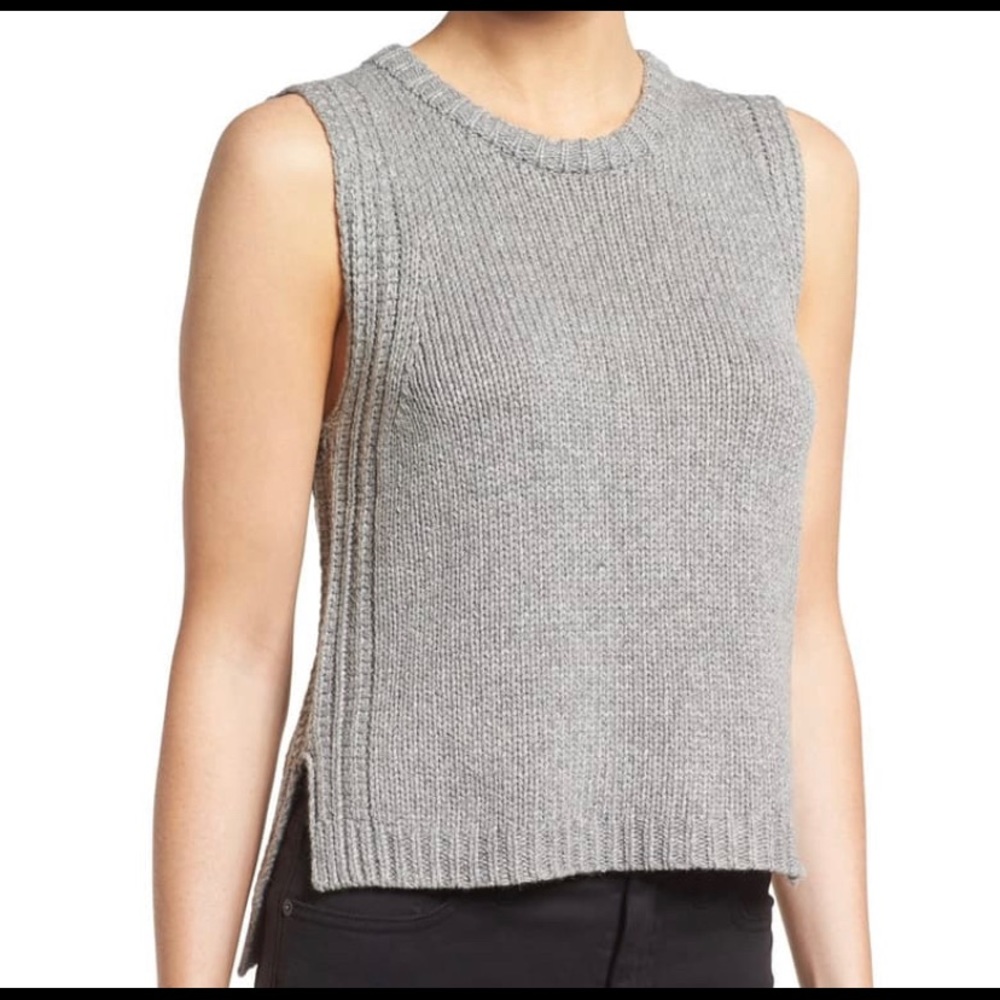 Madewell Hannah High/Low Sweater Vest
